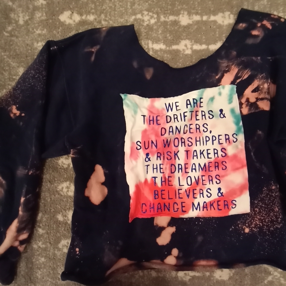 Crop top sweatshirt - Picture 2 of 5